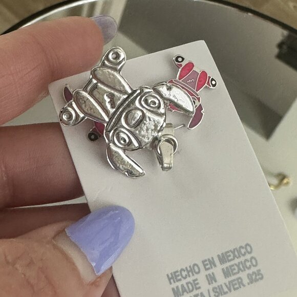 lilo and stitch set Earrings And Pendant Silver 925 - Picture 9 of 9